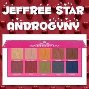 New JEFFREE STAR COSMETICS Androgyny Eyeshadow Palette